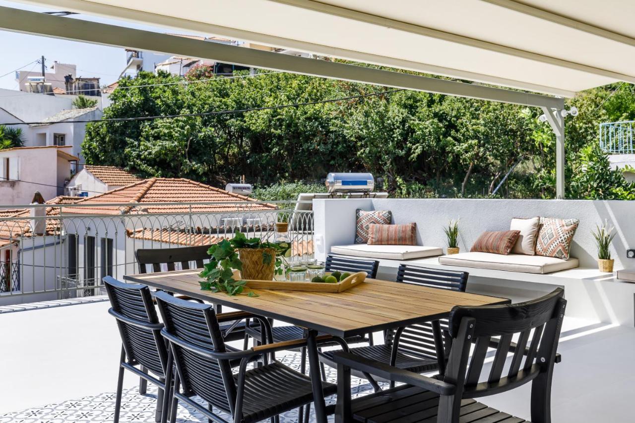 Breezy Rooftop House Skopelos Exterior foto