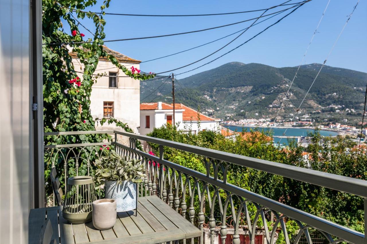 Breezy Rooftop House Skopelos Exterior foto